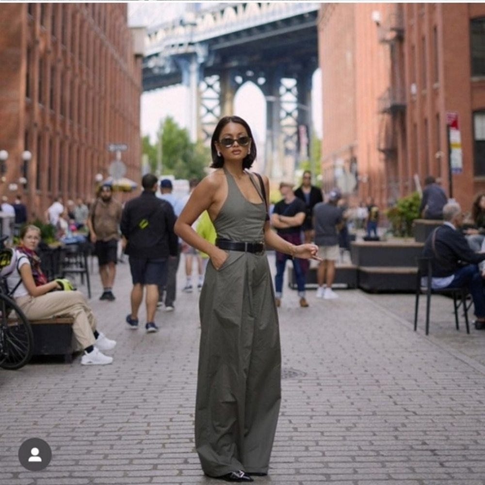 ZARA *  WIDE JUMPSUIT NWT Size XS S M - Picture 5 of 14